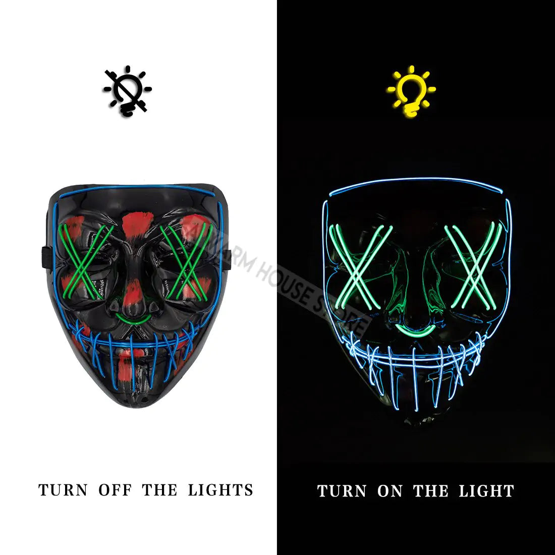 Halloween Mask LED