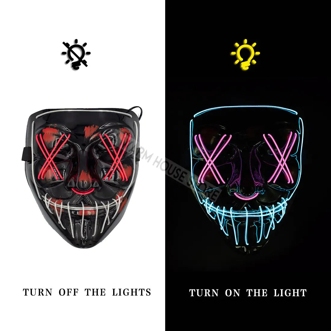 Halloween Mask LED